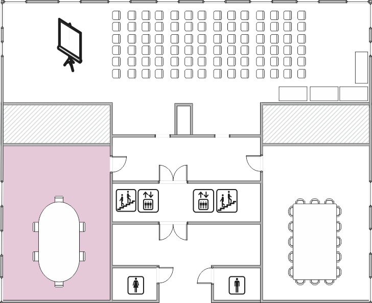 Схема конференц зала