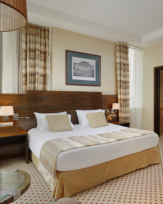 Клубный Премиум с одной двуспальной кроватью 