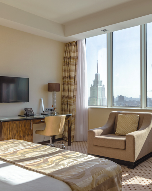 Клубный Премиум с одной двуспальной кроватью 