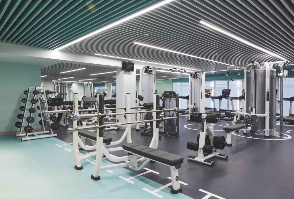 Фитнес центр<br>в Plaza Garden