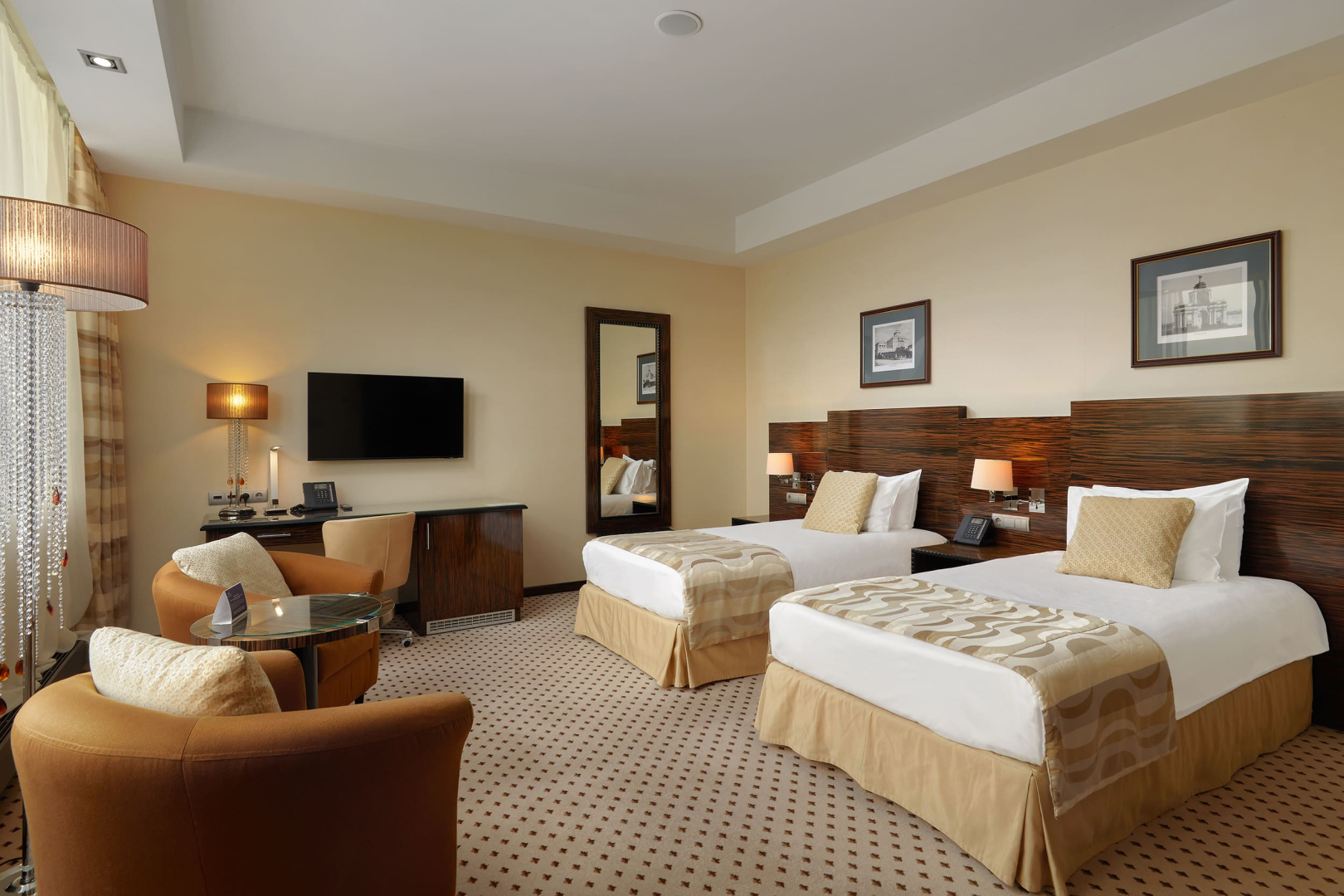 Клубный Премиум с двумя раздельными кроватями